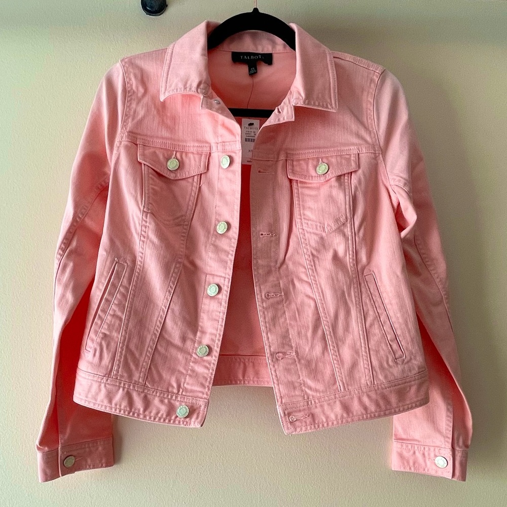 Talbots Jean Jacket